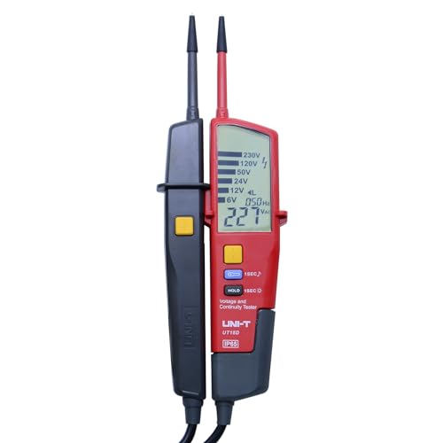 Uni-T Ut18D Voltage&Continuity Testers Voltage Meters Led/Lcd Display Auto Range Volt Detectors Pen Backlight