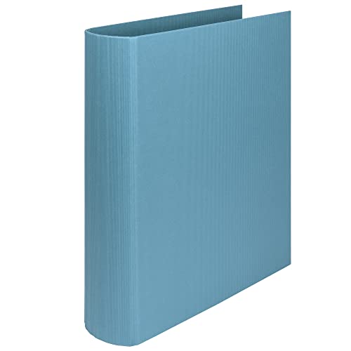Rössler Papier 1316452155 - S.O.H.O. Raccoglitore Ad Anelli Per Din A4, Altezza Di Riempimento 5 Cm, Meccanismo A 4 Anelli, Denim, 1 Pezzo