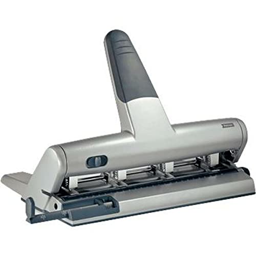 Petrus 803762 - Perforatrice Di 4 Buchi 30 Fogli Grigio
