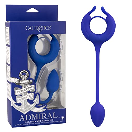 Admiral Weighted Cock Ring - Anillo - Azul