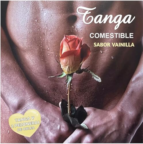 Tanga De Oblea Y 2 Pezoneras Chico Sabor Vainilla