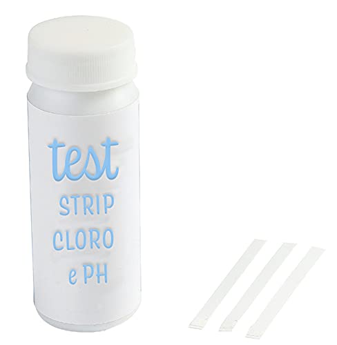 Verdelook Strisce Di Analisi Cloro E Ph Per Piscina, 50 Strisce