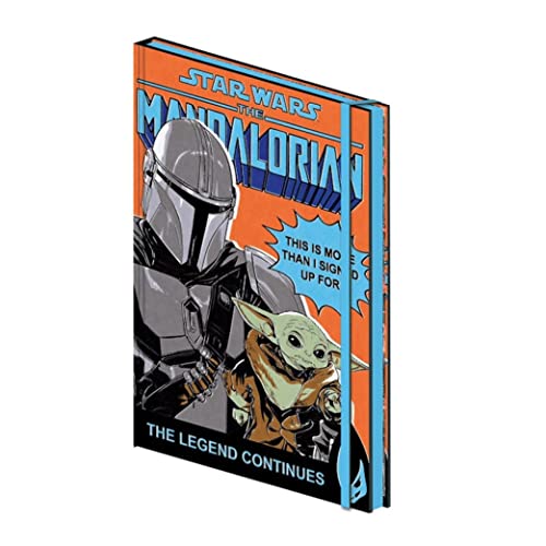 Pyramid International Taccuino Star Wars The Mandalorian (More Than I Signed Up For Design), Blocco A5 Con Pagine A Righe, Regalo Di Star Wars Per Uom