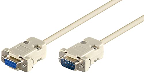 Microconnect Db9-Db9 1.8M Grigio