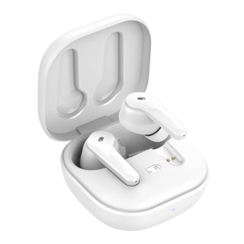 Fontastic 263576 Auricolari Wireless Bt V5.3 Con Custodia Di Ricarica 2 In 1 Bianco Bianco