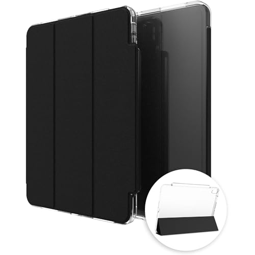Zagg Crystal Palace Folio Case Apple 13" Ipad Pro (Gen 7) (M4), 2 Metri Di Protezione Contro Le Cadute, Antiurto, Sottile, Grafite, Anti-Ingiallimento