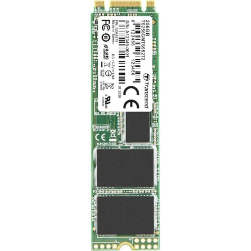 Transcend Mts952T2 256Gb Interne M.2 Pcie Nvme Ssd 2280 M.2 Sata 6Gb/S Retail Ts256Gmts952T2