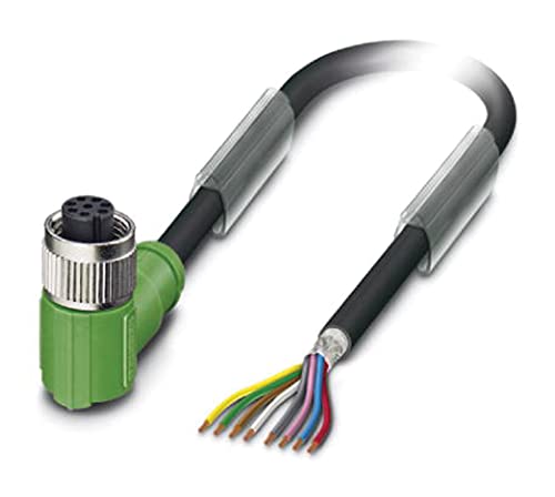 Phoenix Kabel/Adapter 3 M Black, Grey Signal Cable – Signal Cables (3 M, M12, Black, Grey)