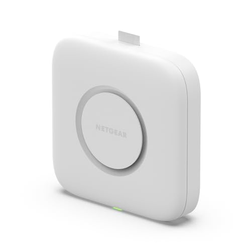 Netgear Cloud Managed Wireless Multi-Gig-Access Point (Wbe710) - Wifi 7 Tri-Band Be9400 Velocità | Mesh | Mu-Mimo | 802.11Be | Gestione Remota Insight