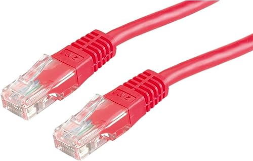 Value Utp Patch Cord Cat.6, Red 10 M Rosso Cavo Di Rete