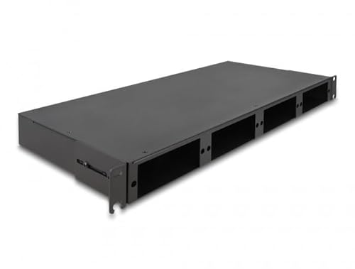 Delock 48,30Cm (19) Lwl Hd (High Density) Patchpanel 1 He Schwarz (66924)