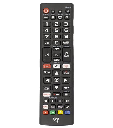 Sbox 502219 Telecomando Per Lg Smart Tv Nero