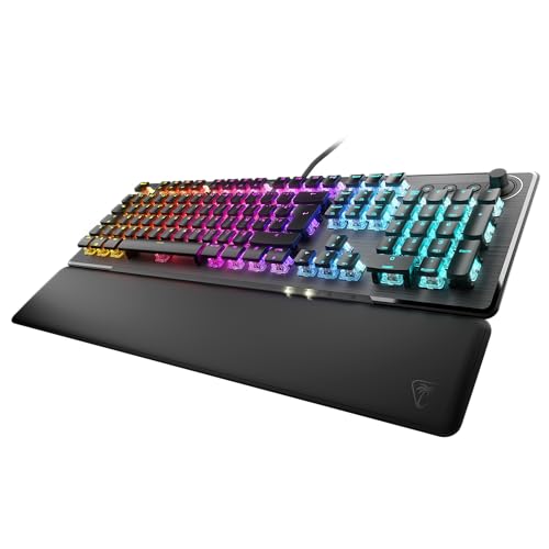 Turtle Beach Vulcan Ii Tastiera Gaming Pc Interruttori Meccanici Titan Ii, Tasti Retroilluminati Rgb Personalizzabili, Poggiapolsi Rimovibile, Nero