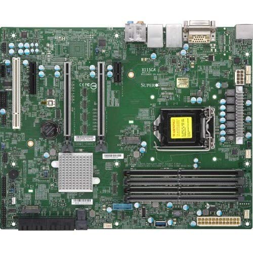 Supermicro X11Sca Workstation - Scheda Madre - Chipset Intel - Socket H4 Lga-1151-64 Gb Ddr4 Sdram Massima - Dimm, Udimm - 4 X Slot Di Memoria - Gigab