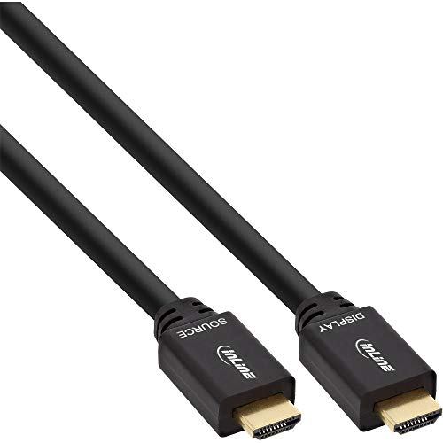 Inline 21044 Cavo High Speed Hdmi, Nero