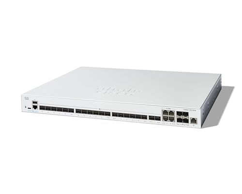Cisco Catalyst 1300-24Xs Managed Switch, 20 Porte 10G In Rame, 4 Porte Combinate Sfp+ 10Ge, Protezione Limitata A Vita (C1300-24Xs)