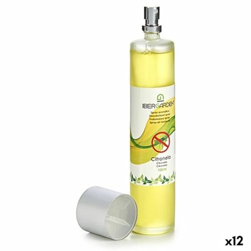 Diffusore Spray Per Ambienti Citronella 100 Ml (12 Unità)