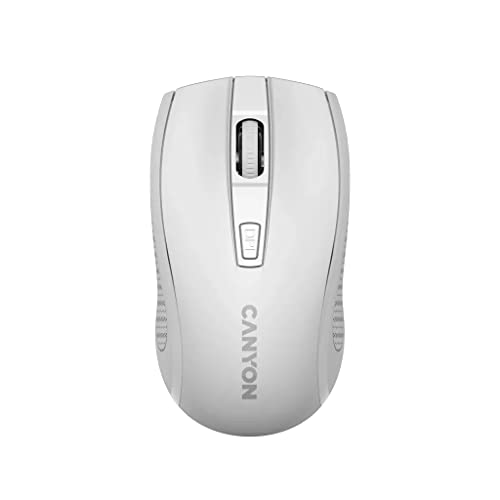 Canyon Mouse Senza Fili Mw-7 Bianco
