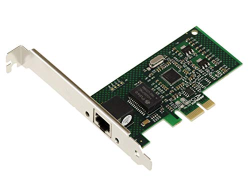 Kalea-Informatique Scheda Controller Di Rete Pcie 1 Porta Rj45 Gigabit Ethernet 1G Con Chipset I82574. Funzione Pxe Wol, Staffe Low E High Profile.