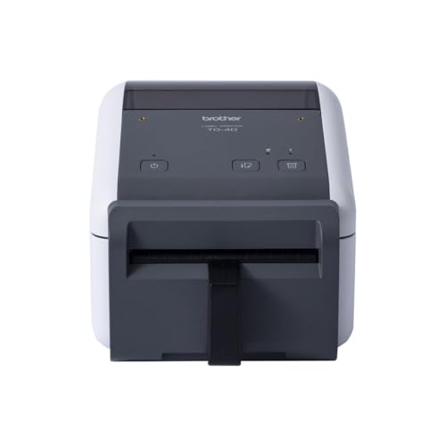 Brother Td-4420Dnfc - Stampante Per Etichette Linerless Con Velocità Di Stampa 203 Dpi E 203 Mm/Sec. Larghezza Di Stampa 104 Mm, Interfaccia Usb, Lan