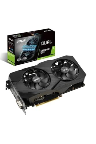 Asus Tuf Gaming Nvidia Geforce Gtx 1660 Ti Evo - Scheda Grafica (Pcie 3.0, 6 Gb Gddr6, Hdmi 2. 0B, Displayport 1.4, Lubrificante Di Grado Aerospaziale