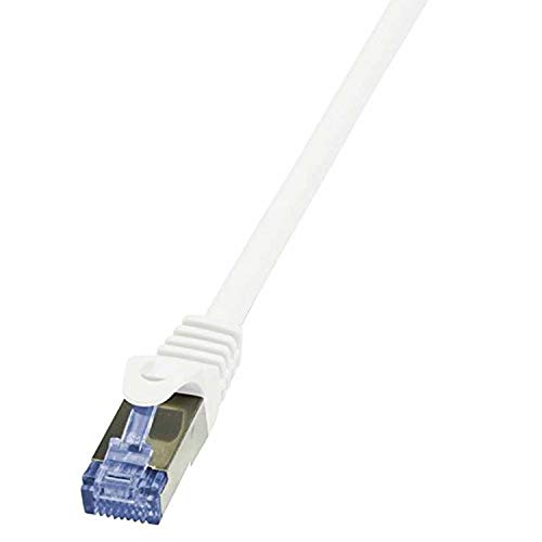 Logilink Cq3041S Primeline Cat. 6A Patchkabel Rj45-Stecker Auf Rj45-Stecker Cat. 6A S/Ftp 1.5M Weiß
