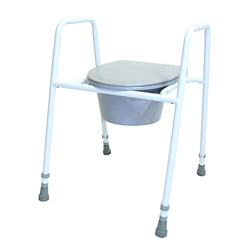 Nrs Healthcare Altezza Regolabile Per Wc E Sedile