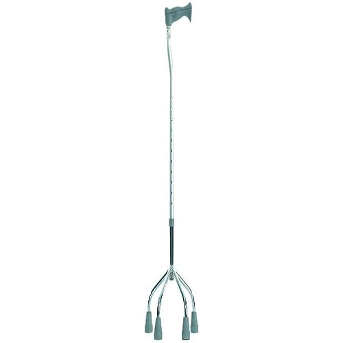 Nrs Healthcare L29324 Quadripode Per Deambulazione A Base Stretta