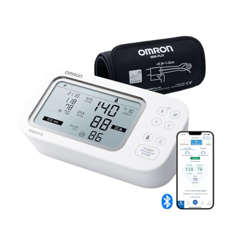 Omron X7 Smart Afib Misuratore Di Pressione Da Braccio | Screening Dell'Afib Con Ogni Controllo Della Pressione Sanguigna A Casa | Validato Clinicamen