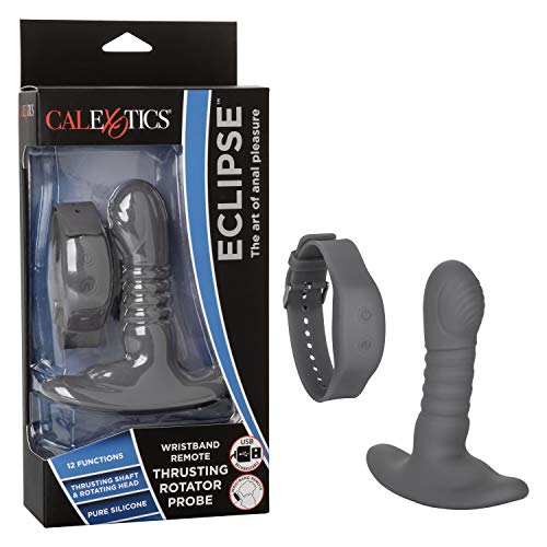 Eclipse - Plug Con Rotación Y Pulsera Control Remoto - Gris