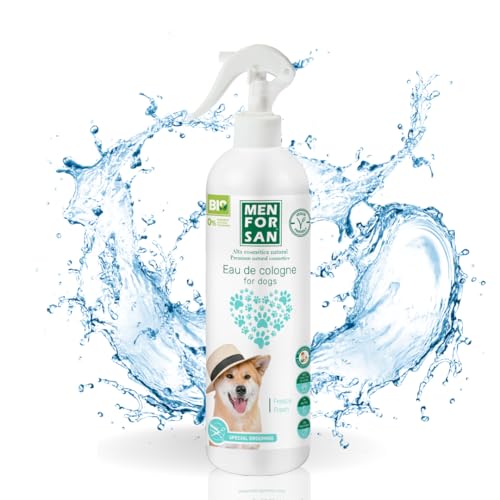 Menforsan Eau De Cologne Fresh Per Cani 500 Ml, Profumo Intenso E Rinfrescante