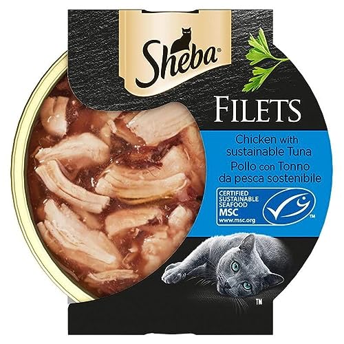 Sheba Filets Pollo E Tonno 60G