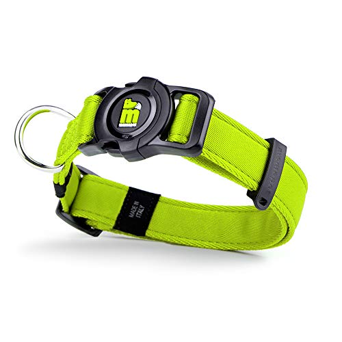 Myfamily Collare Per Cane Regolabile In Poliestere Made In Italy, Dati Anagrafici Del Tuo Cane Sempre Con Te, Confortevole E Resistente, Fatto A Mano,