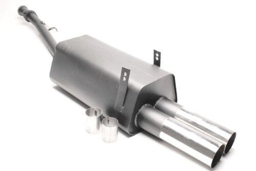 Terminale Di Scarico 2X76 Per Bmw Serie 3 E36 4Cyl.