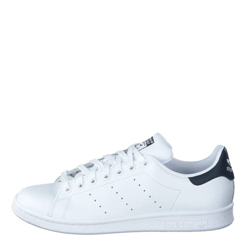 Adidas Stan Smith, Sneaker Uomo, Multicolore (White Cwhite/Cwhite/Dkblue), 44 Eu