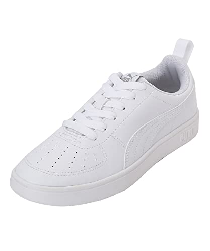 Puma Rickie Jr, Sneakers Unisex - Bambini E Ragazzi, Bianco, 36 Eu