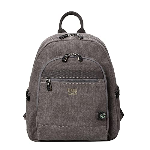 Trp0510 Troop London Classic Canvas Medium Backpack - Black
