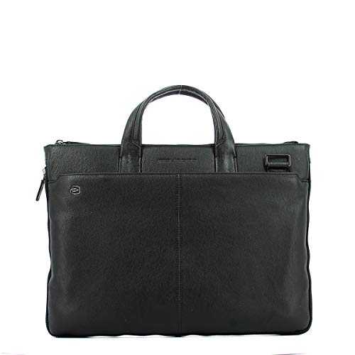 Piquadro Black Square Ventiquattrore Pelle 42 Cm Scomparto Laptop