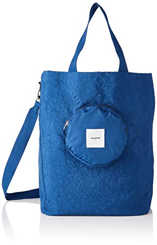 Desigual Woven Luggage, Donna, Blu, U