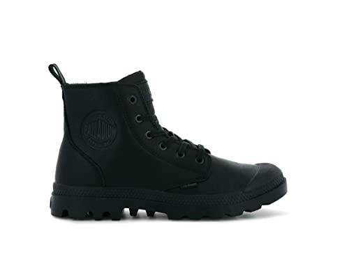 Palladium Pampa Zip Leather, Stivali Sneaker Unisex - Adulto, Nero (008), 46 Eu
