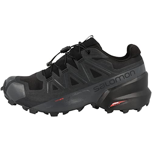 Salomon Speedcross Gore-Tex, Scarpe Da Trail Running Donna, Nero Black Black Phantom, 36 2/3 Eu