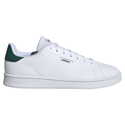 Adidas Urban Court Shoes, Scarpe Uomo, Ftwr White/Ftwr White/Collegiate Green, 40 Eu