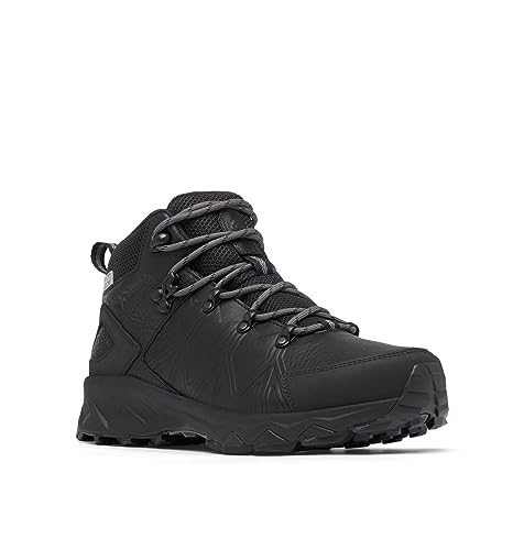 Columbia Peakfreak Ii Mid Outdry Waterproof Leather Scarponi Da Trekking Alta Impermeabili Donna, Nero (Black X Graphite), 37 Eu