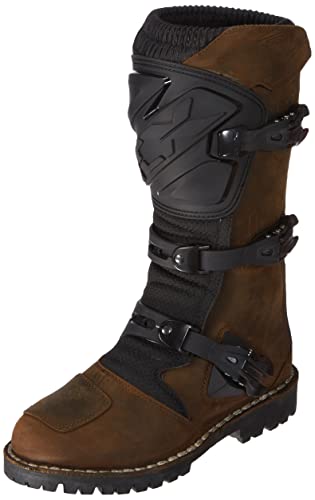 Tcx Drifter Stivali Da Moto Impermeabili (Brown,42)