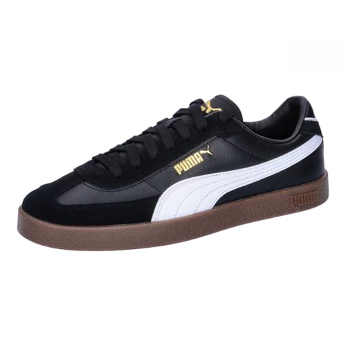 Puma Club Ii Era, Sneaker Unisex-Adulto, Black White Gold, 43 Eu