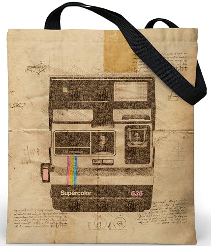 Loxato The Tote Bag Aesthetic - Borsa Tote Con Cerniera E Tasca Interna - Shopping Bag Donna - Borsa Di Tela Con Cerniera - Tote Bag Università - Bors