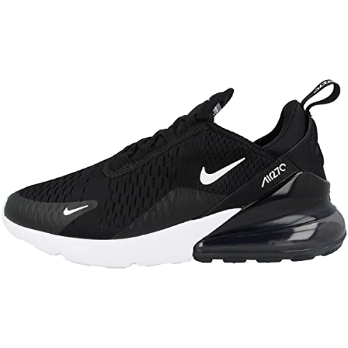 Nike W Air Max 270, Scarpe Da Corsa Donna, Nero (Black/Anthracite-White), 36 Eu
