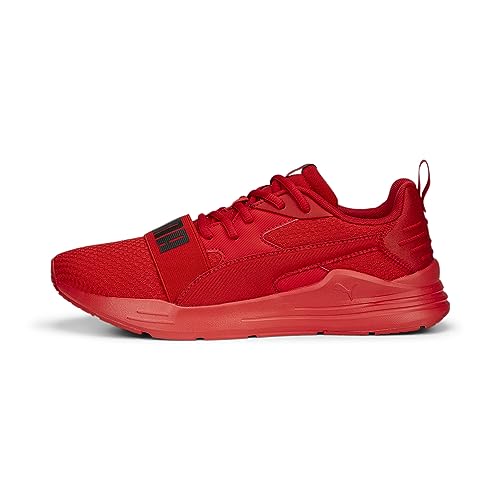 Puma Wired Run Pure, Scarpe Da Calcio Unisex-Adulto, Rosso, 42 Eu