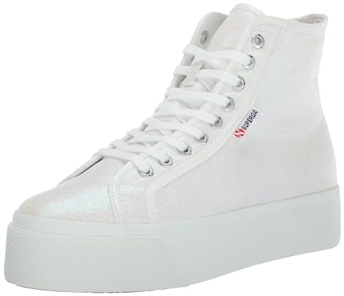 2708 Hi Top Lame - Lady Shoes - Zeppa - Donna - Iridescent