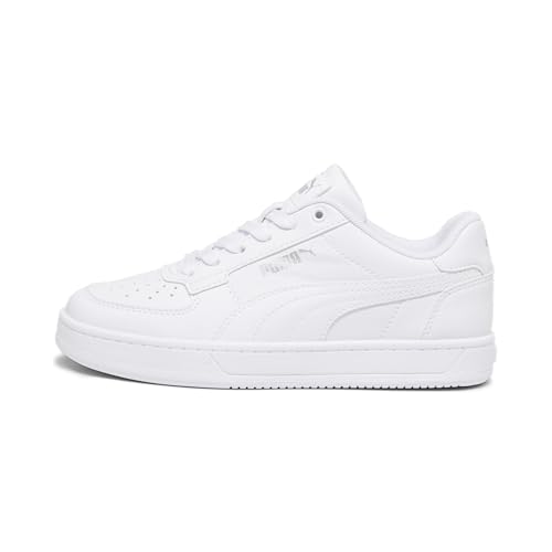 Puma Unisex Kids Caven 2.0 Jr Scarpe Da Ginnastica, Puma White Puma Silver Puma Black, 39 Eu